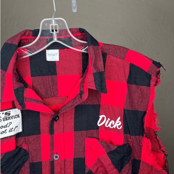 Spirit Halloween Costume Dick's Morning Wood Service - Large - Picture 4 of 6